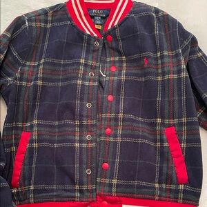 Polo by Ralph Lauren Kids Plaid Jacket - Blue and Red